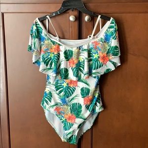 One piece bathing suit
